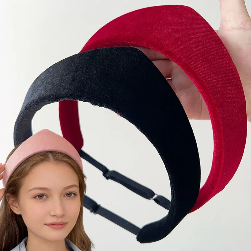 faixa-de-cabeca-ajustavel-com-coroa-pontiaguda-de-veludo-tiara-para-mulheres-e-meninas-ocasioes-especiais