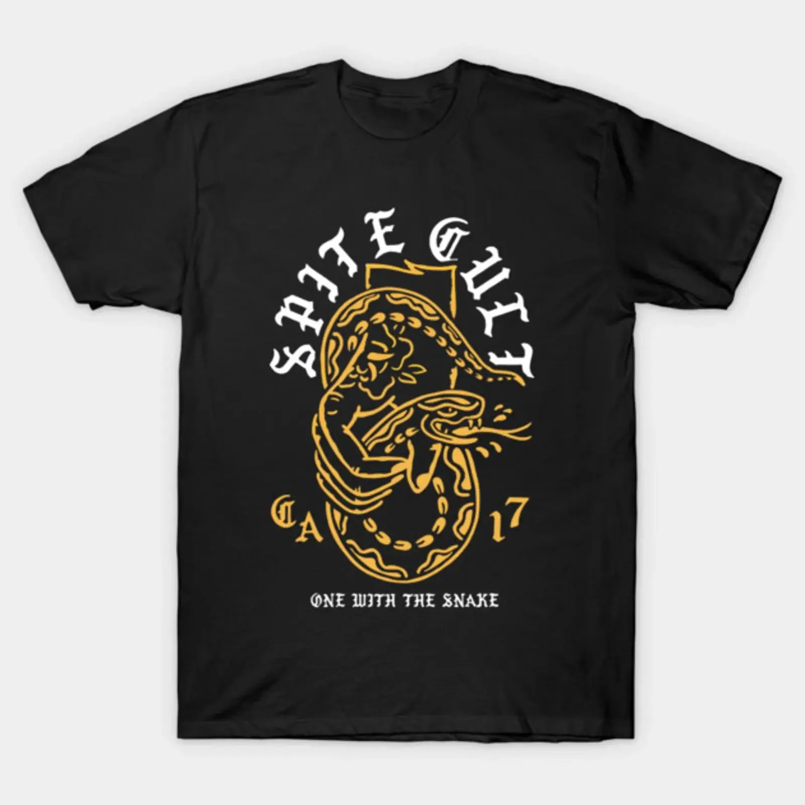 Spite T Shirt vintage Washed Soft Stretched Stylish designer clothes Top For Everyday Wear homme Versatile Casual streetwear