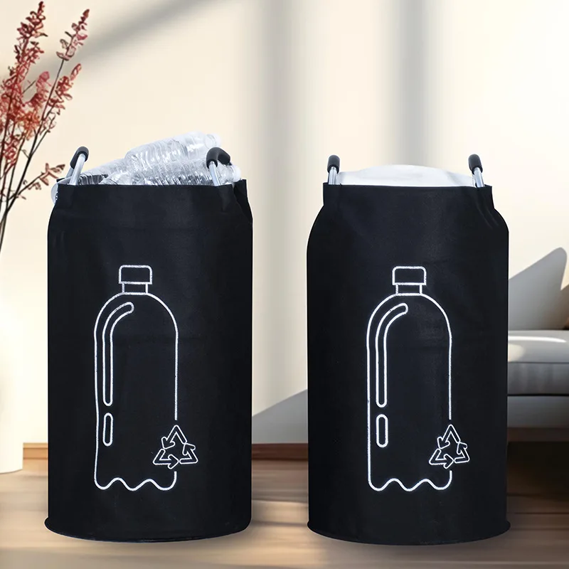 سلة ملابس قذرة قابلة للطي، سلة ملابس قذرة، صندوق إعادة تدوير العناصر المتنوعة، ملابس ذات سعة كبيرة، حقيبة تخزين الألعاب #1