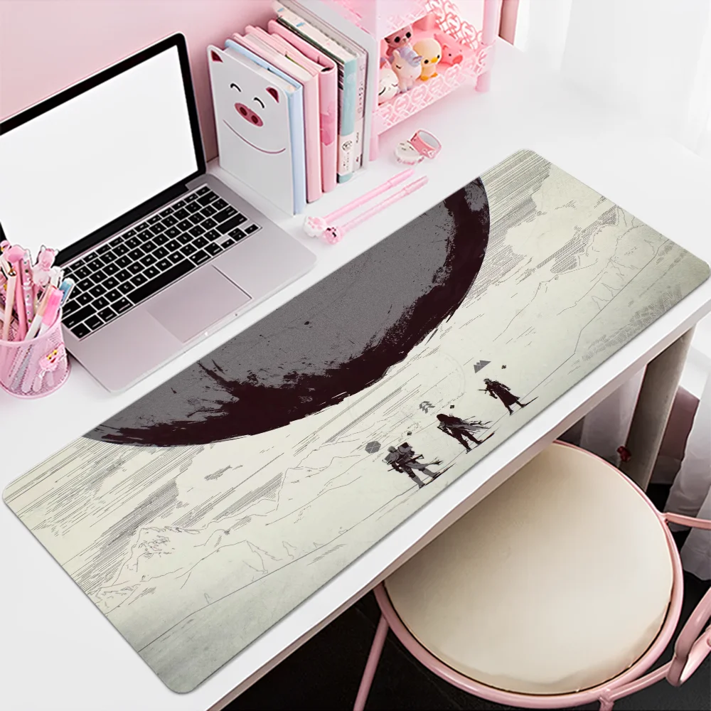 D-DestinyS Mousepad INS Tide Large Office Computer Desk Mat Table Keyboard Big Mouse Pad Laptop Cushion Non-slip for Teen Girls
