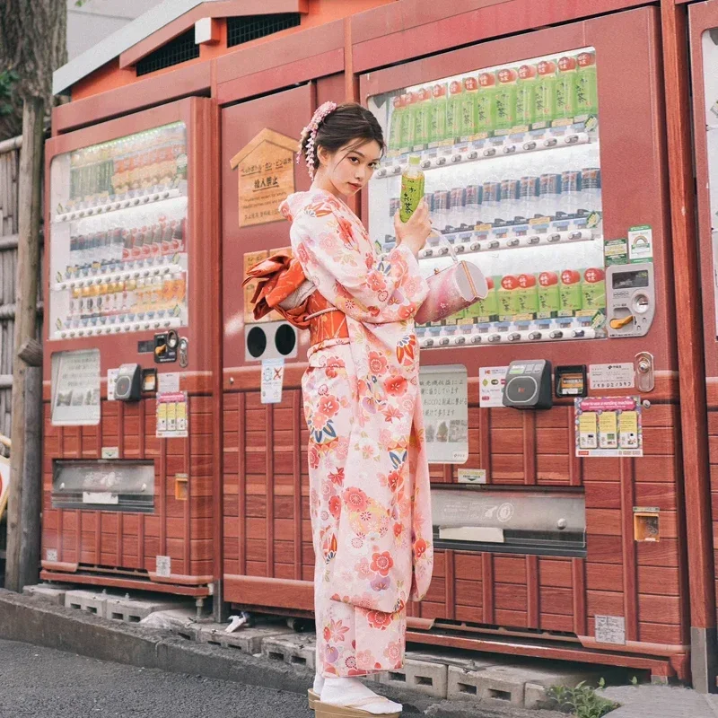 Peignoir Kimono Japonais Vintage Rétro pour Femme، Vêtement Traditionnel، Anime Cosplay، زي الهالوين، صور، 2024