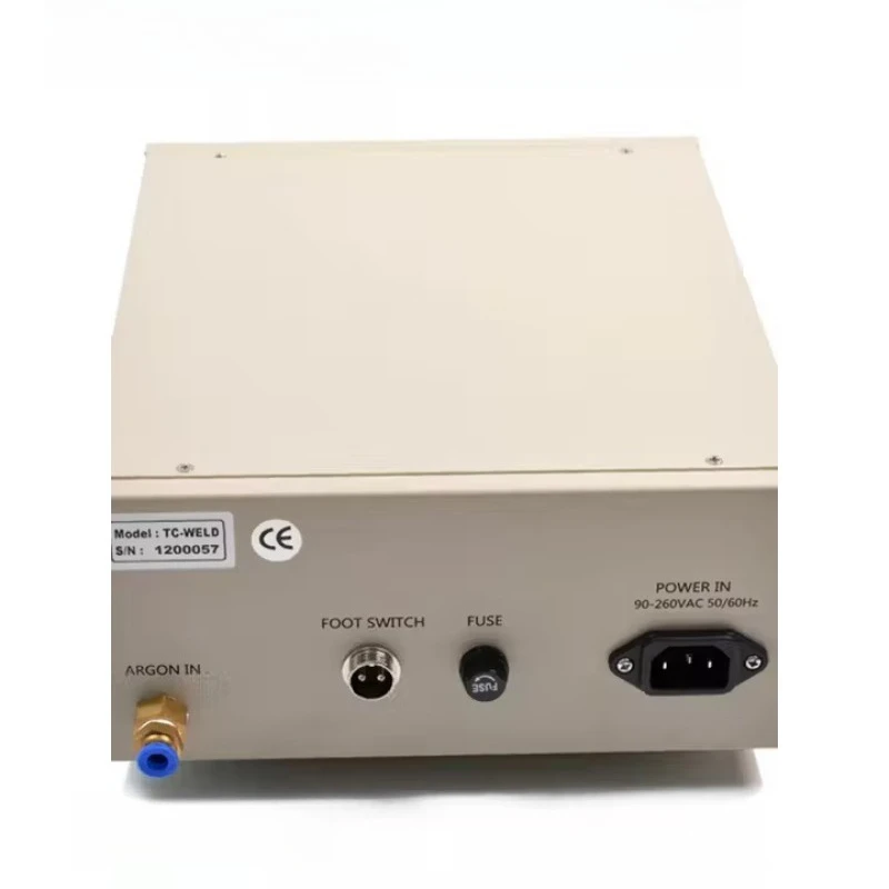 Spot welding machine, small size can be protected by argon gas, suitable for various thermocouple wires