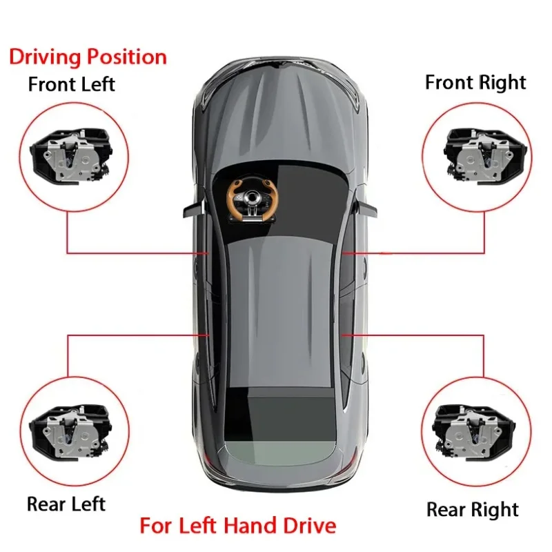 51217202143 Auto Door Lock Actuator For BMW X3 X5 X6 Z4 2007-2010 51227202147 51227202148 51217202146