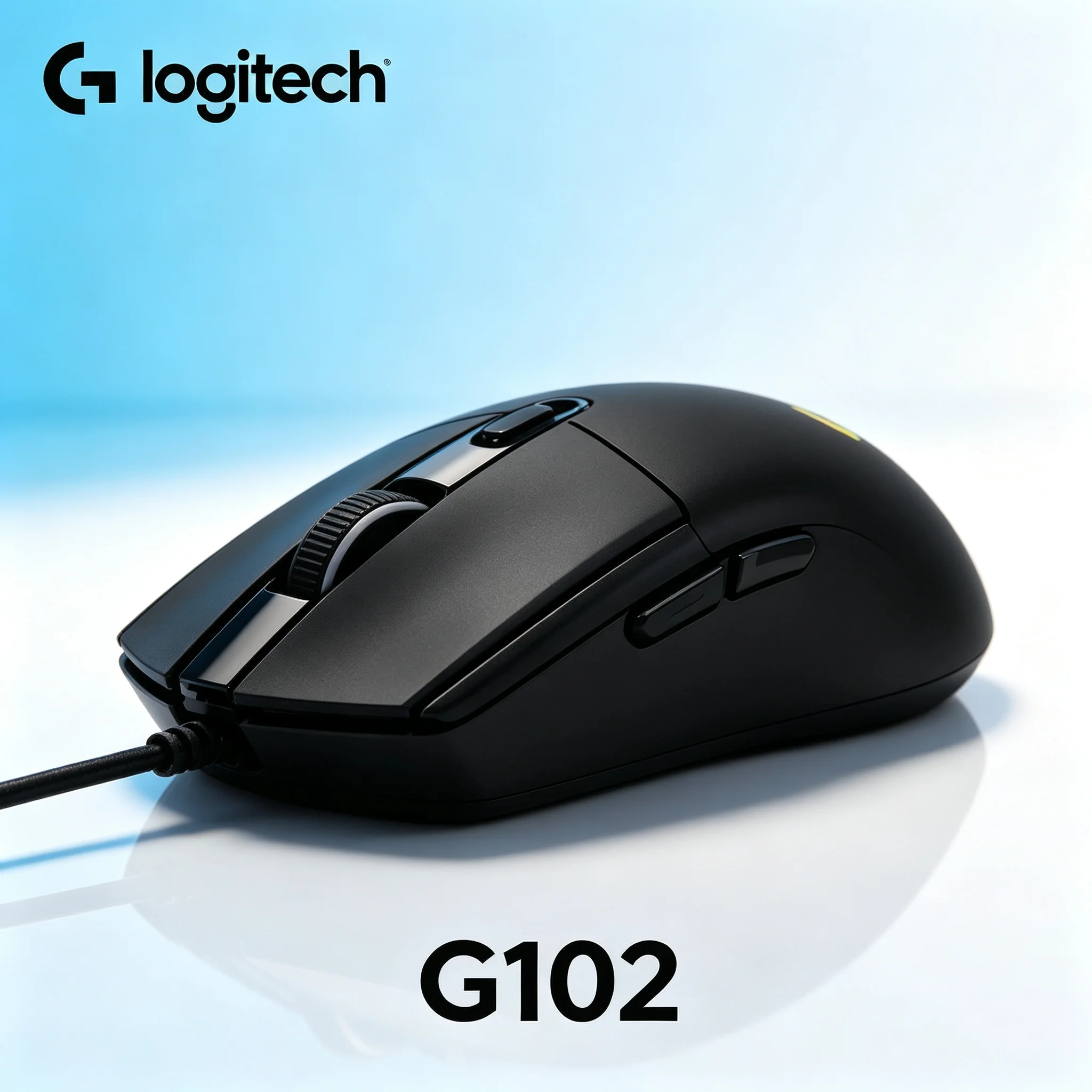 Logitech G102 LIGHTSYNC Wired Mice 8000 Max DPI Sensor Programmable Side Buttons Sync RGB Lighting For PC Gaming Enthusiasts