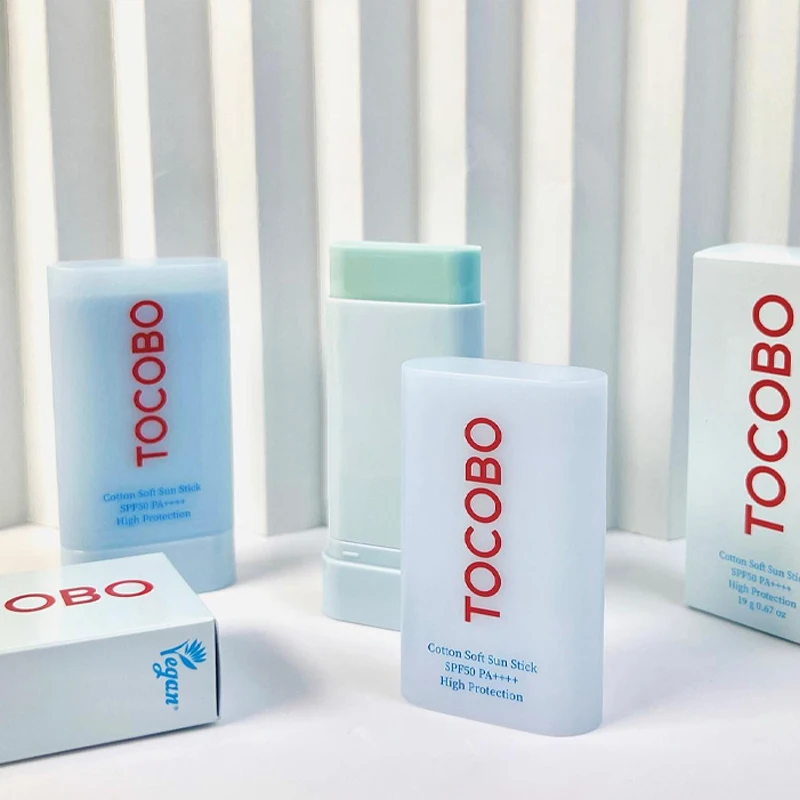 TOCOBO New Mini Key Chain Sunscreen SPF50+ PA++++ Fast Film Formation Refreshing Portable Lip Facial Mask Skin Care Products view 5