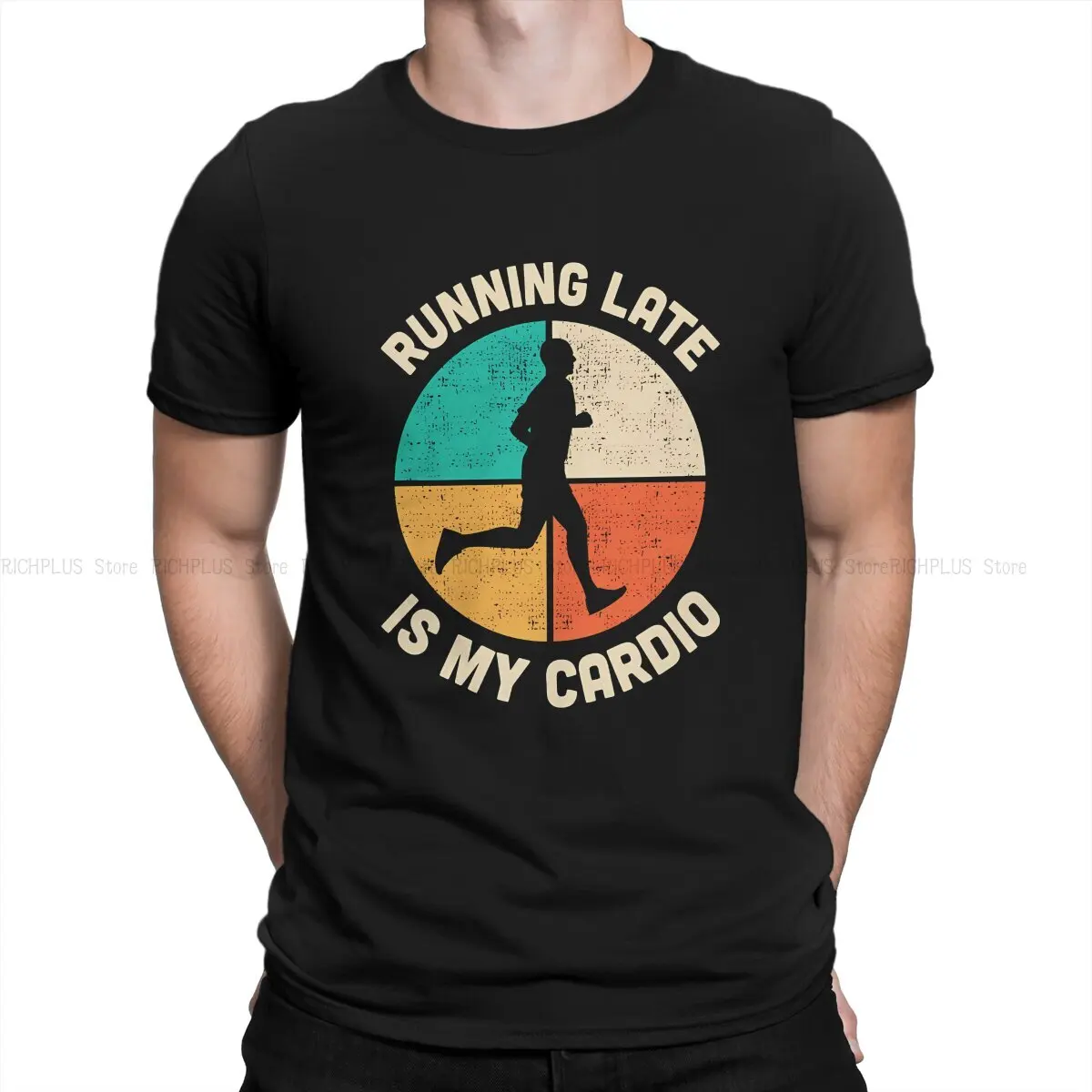 Running Fitness Sports Man TShirt Running Is My Cardio Fitness Gym Workout Distinctive T Shirt Harajuku Sweatshirts New Trend