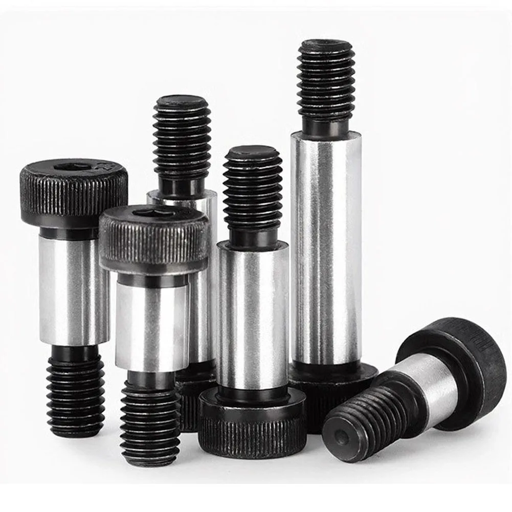 Hex Socket Shoulder Screw 5MM Grade 12.9 Steel Hex Hexagon Socket Cap Head Shoulder Roller Bearing Screw Bolt