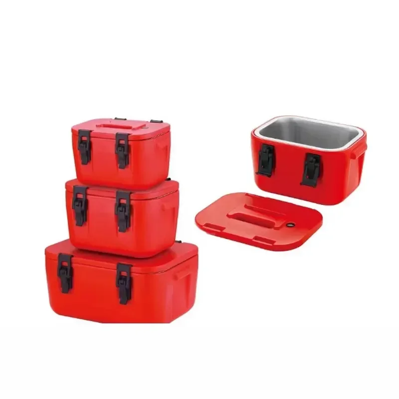 Insulated Cooler Box Large Capacity Thermal Ice Chest for Camping Outdoor Travel Car Picnic 8L 15L 28L 40L Portable