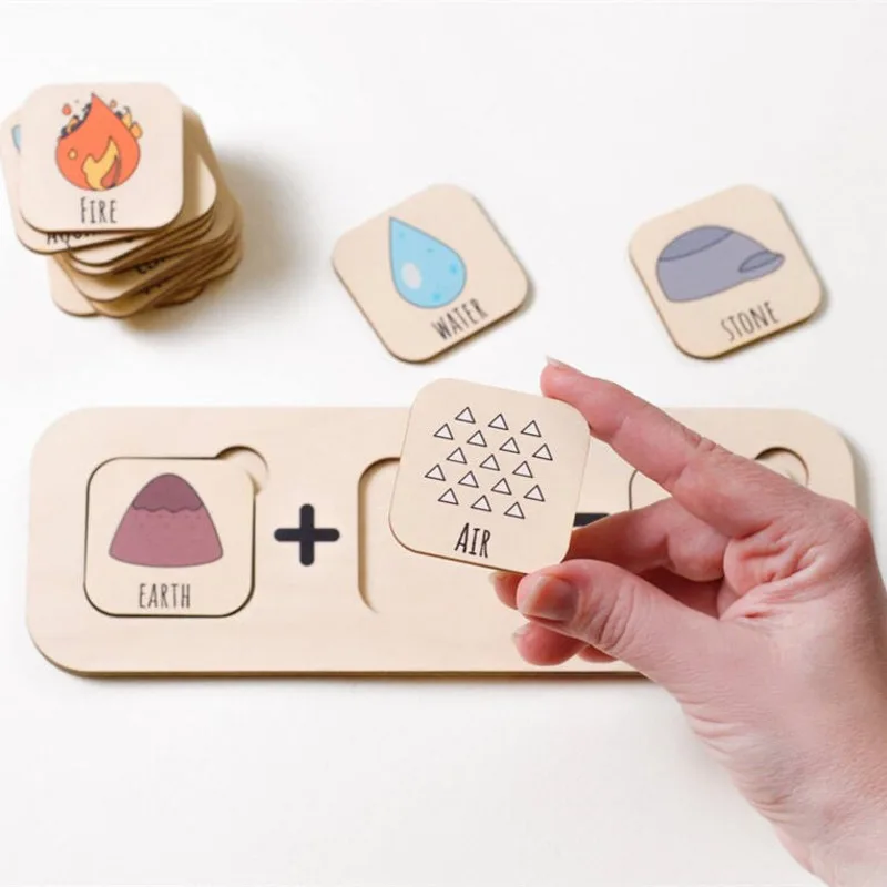 Wooden Puzzle Boards Children Wooden Products Puzzle Board Game Baby Montessori Early Learning Educational Toys For Kids Gifts