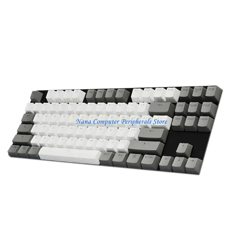 

F68C Keys Mechanical Keyboard Switch RGB Backlit Gaming Keyboards with Keycaps