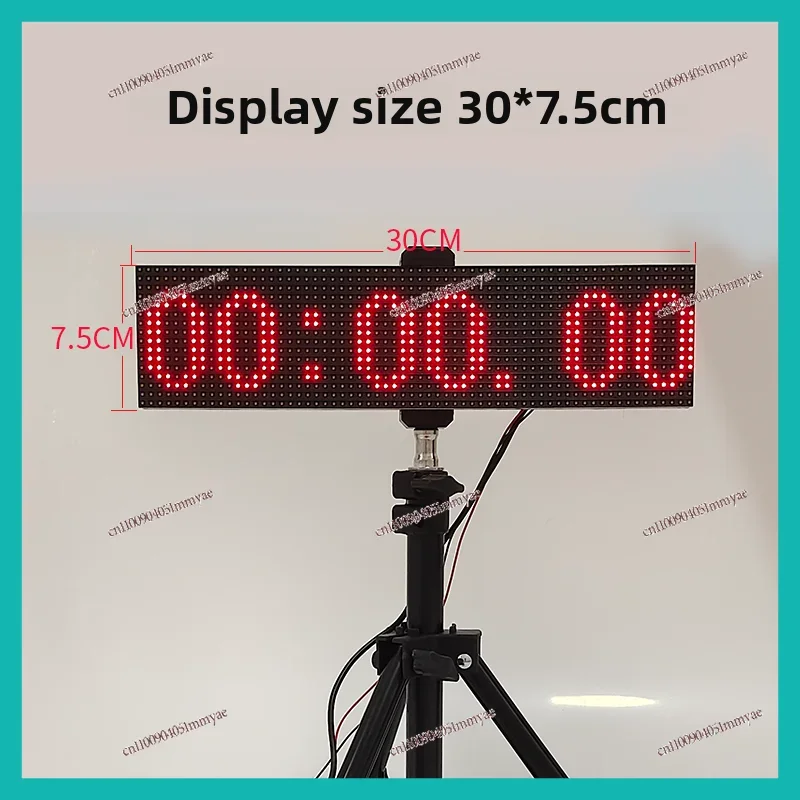 Wired Hand Shot Timer LED Display Tool Button Timer