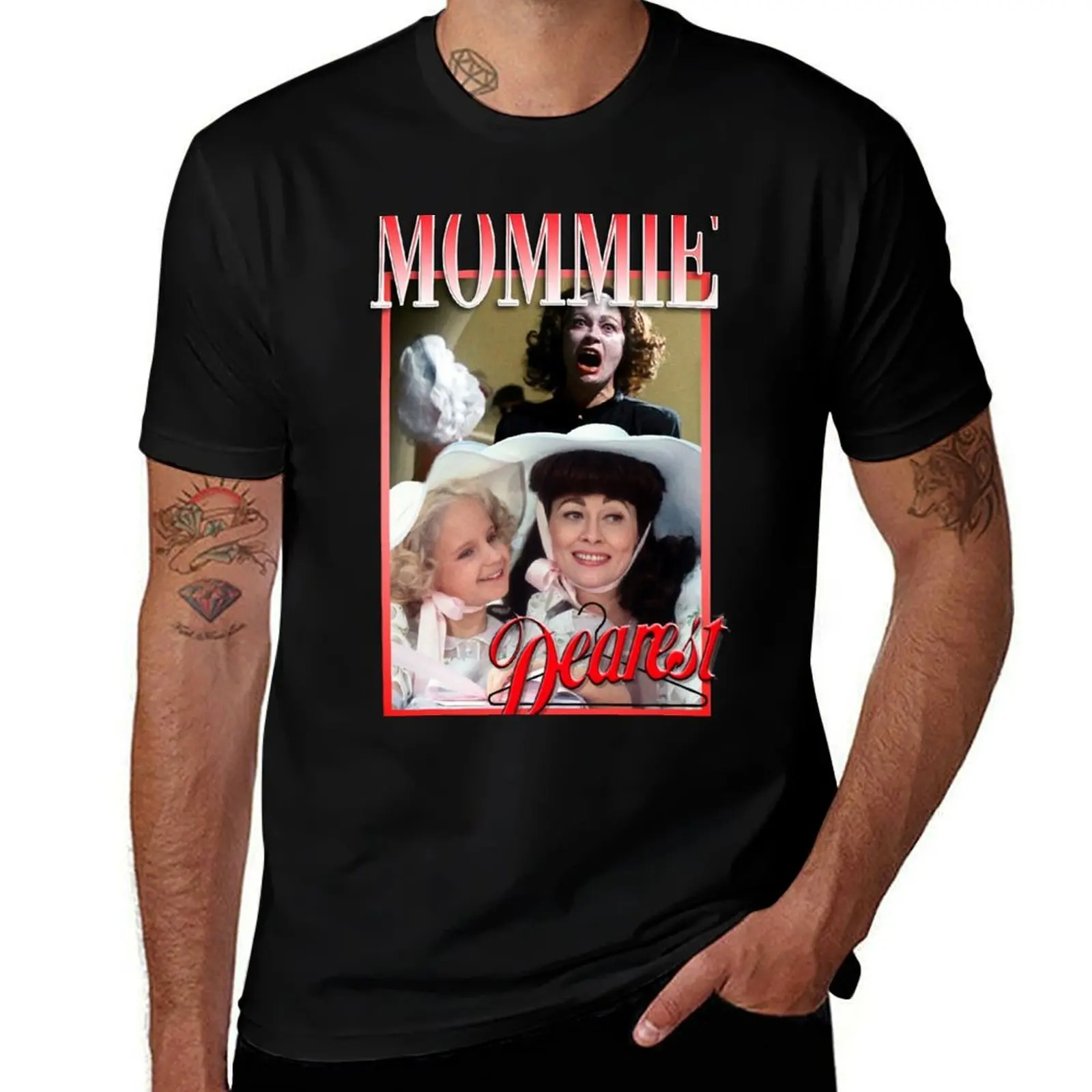 

Mommie Dearest T-Shirt Summer Print Short Sleeve Tee