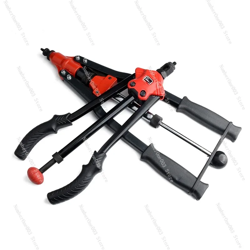 Semi-Automatic Rivet Nut (Rivnut) Gun Puller Manual and Semi-Auto Ram Gun with Automatic Nut Return