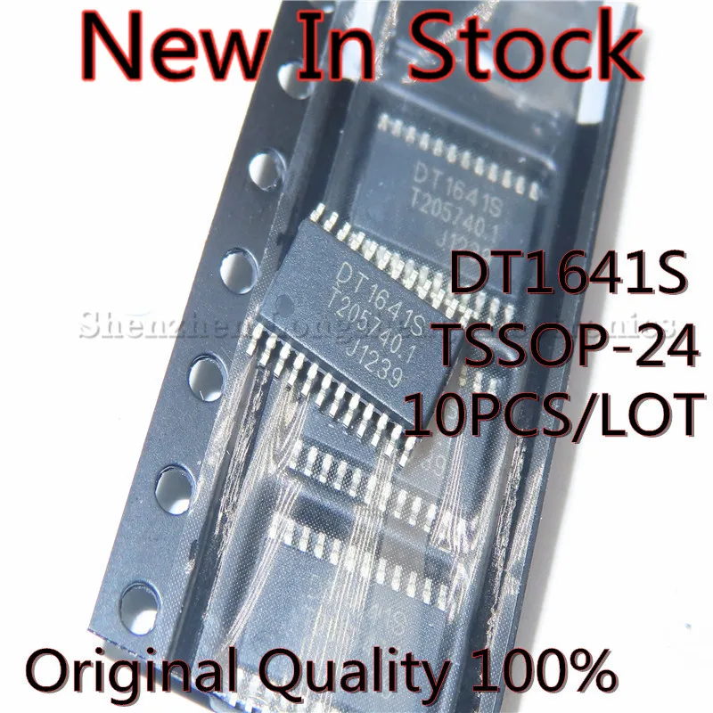 10PCS/LOT DT1641S  DT1641AS DT1641 TSSOP-24 integrated circuit IC chip New In Stock Original Quality 100%