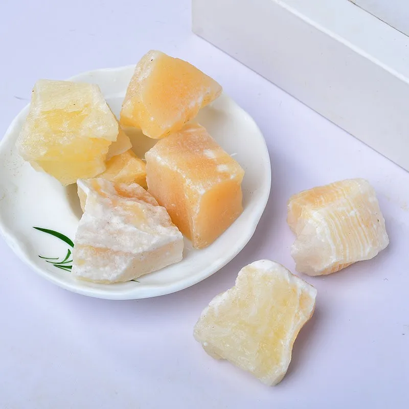 Pedra de cidade de cristal 100g com superfície de corte de faca natural irregular aromaterapia decoração de pedra expandida