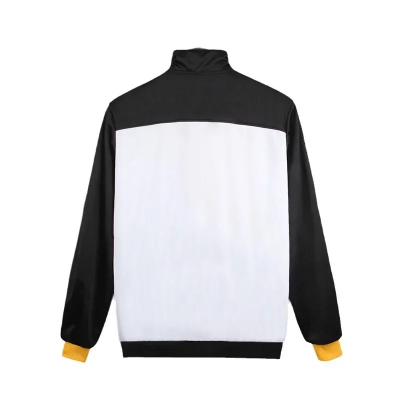 Anime Subaru Natsuki Cosplay Costume Sportswear Re:Zero kara Hajimeru Isekai Seikatsu Jacket Pants Suit Black White Tracksuit
