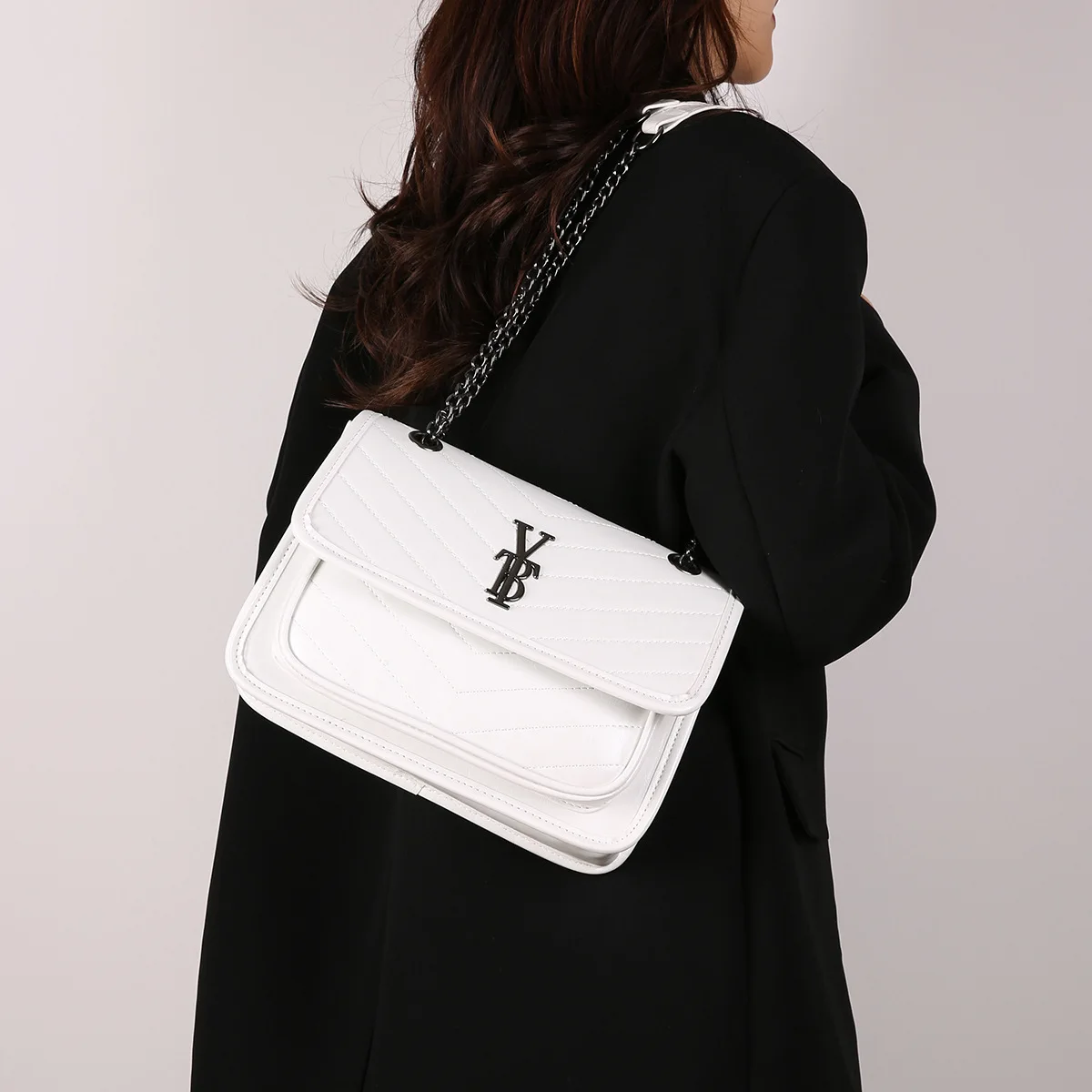 

2025 New Retro Square Bag - European Style Crossbody/Shoulder Purse, Diamond Stitching, Vintage & Fashionable, Daily Commute Bag