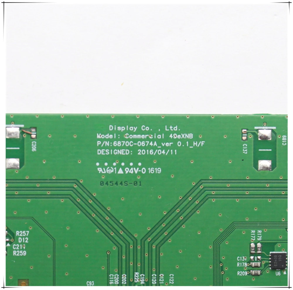 6870C-0674A 6871L-4293F 6870C-0674A 6870C-0674A 6871L-4293F Commereial 49eXNB TV Board