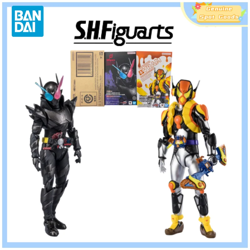

Genuine Bandai KAMEN RIDER SHF BUILD RABBITTANK HAZARD FORM Vlam Pudding Anime Action Figures Model Gift for Toys Hobbies Kids