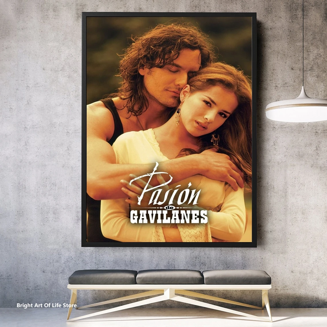 Pasión de gavilanes Poster Star Actor TV Series Canvas Poster Photo Print Wall Painting Home Decor (Unframed)