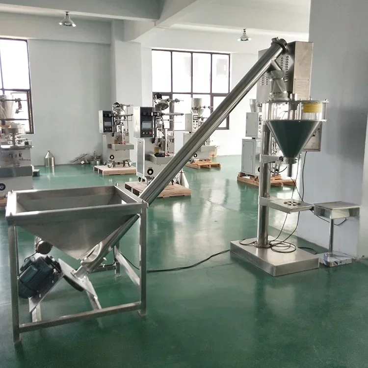 Filling the perfume powder into the bottle machine Powder filling machine