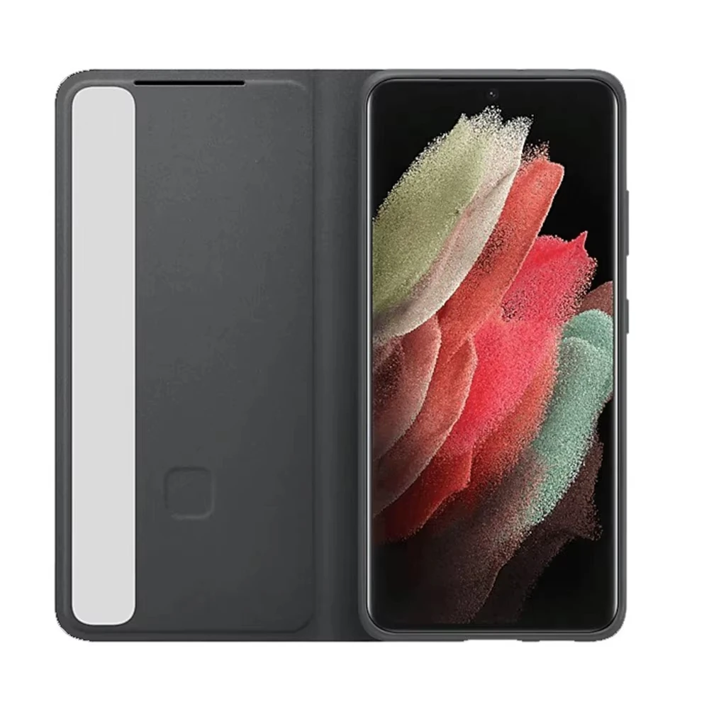 Etui Smart View Flip Mirror Case EF-ZG998 Clear View Cover LED Cover S-View do Samsung Galaxy S21 Ultra 5G — zdjęcie produktu 3
