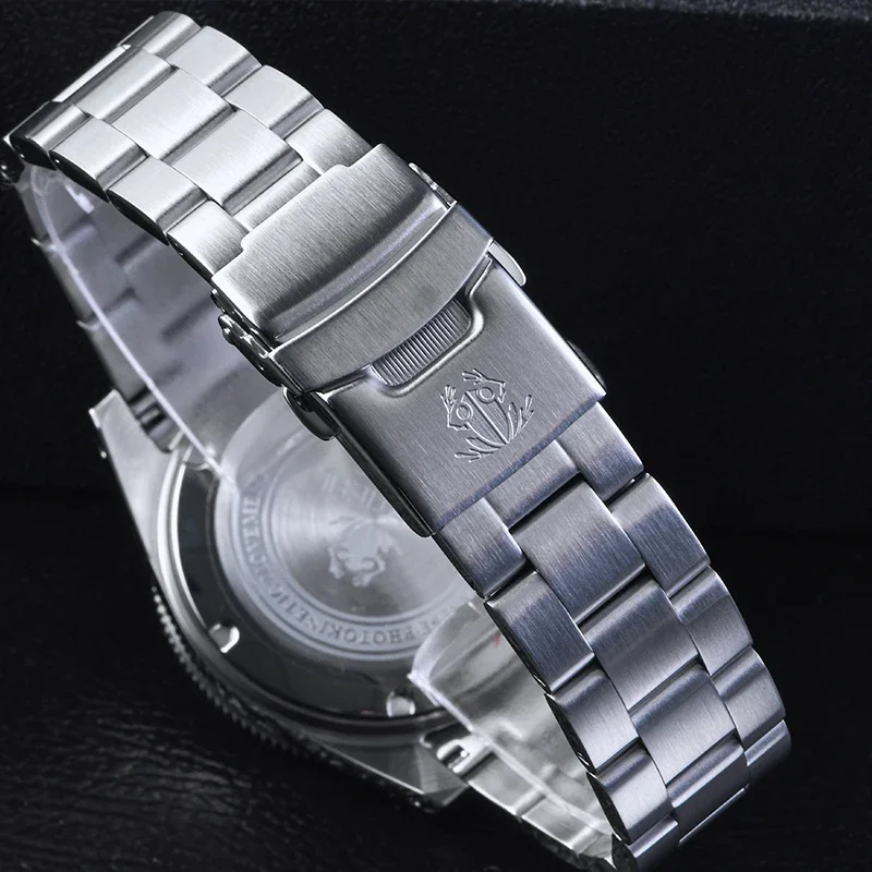 Orologio cronografo tattico rana V2 Solar VS75A Eco-Drive al quarzo 20Bar lunetta in ceramica luminosa zaffiro orologio da polso da uomo di lusso