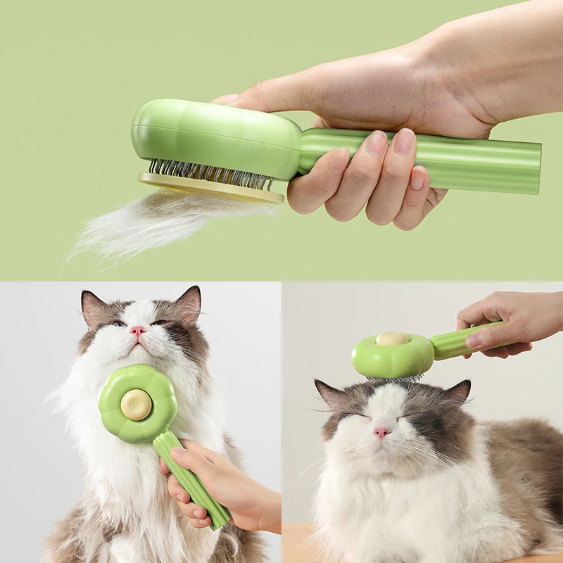 Новая Расческа для домашних животных в виде подсолнуха