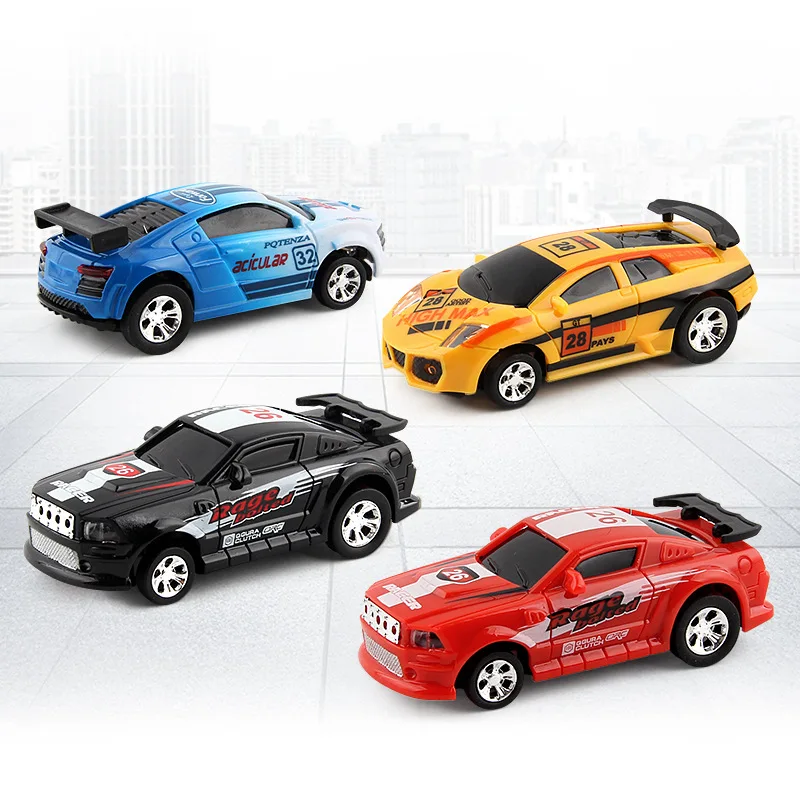 1:45 Cans Rc Car Mini Racing Car Remote Control Electric High Speed Vehicle Model Toys Micro Racing Toy Gift Collection for Boys