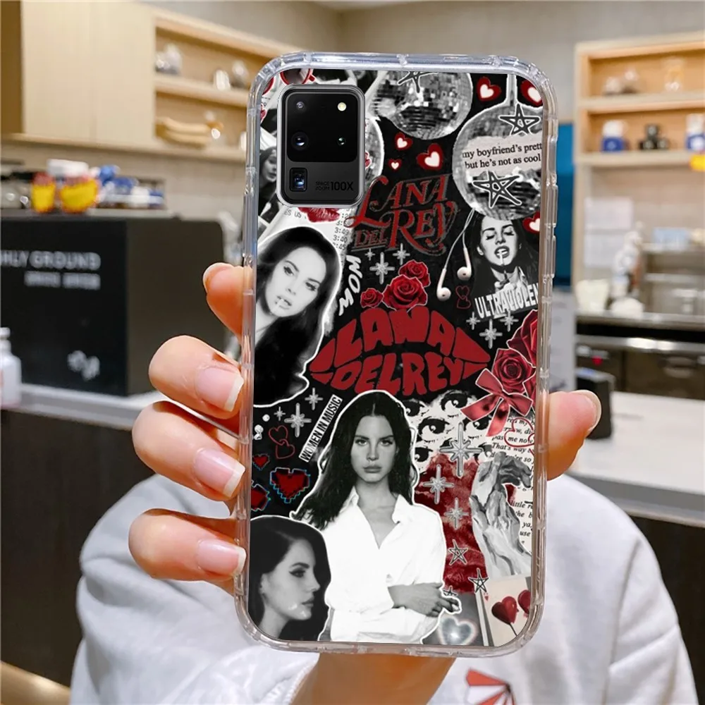 Lana Del Rey Singer Kraft Poster Phone Case For Samsung Galaxy A52 A12 A51 S21 Edge S22ULTRA S23 S20LITE Plus ultra Cover