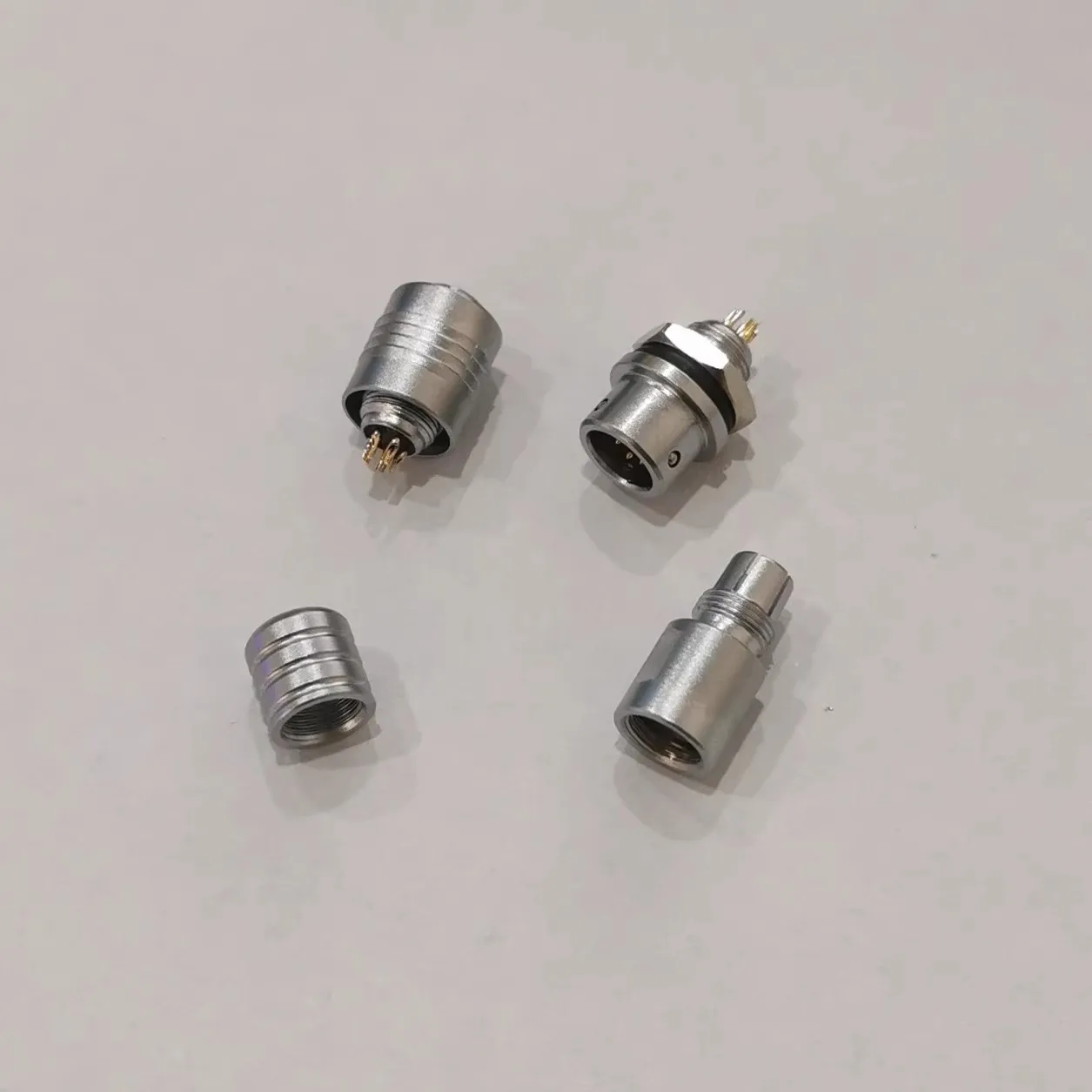 10pcs Aviation plug socket XS6-2 3 4 5 cores Quick plug-in, pull-pull, self-locking, small M6 circular connector