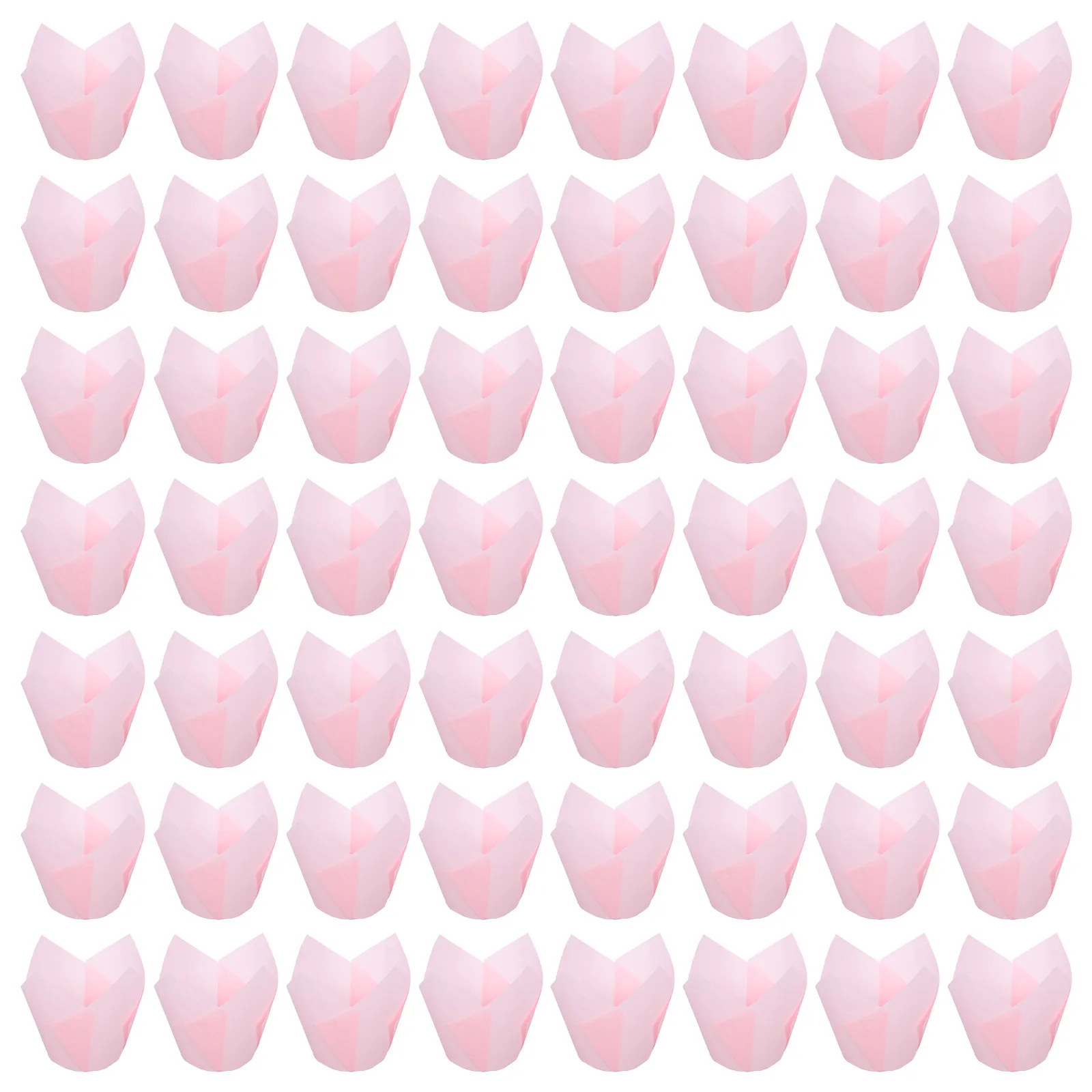 

100 pcs Cupcake Liners Tulip Shape 100 Sheets Various Designs For Cake Cookie Dessert Baking Supplies Wedding Birthday Party