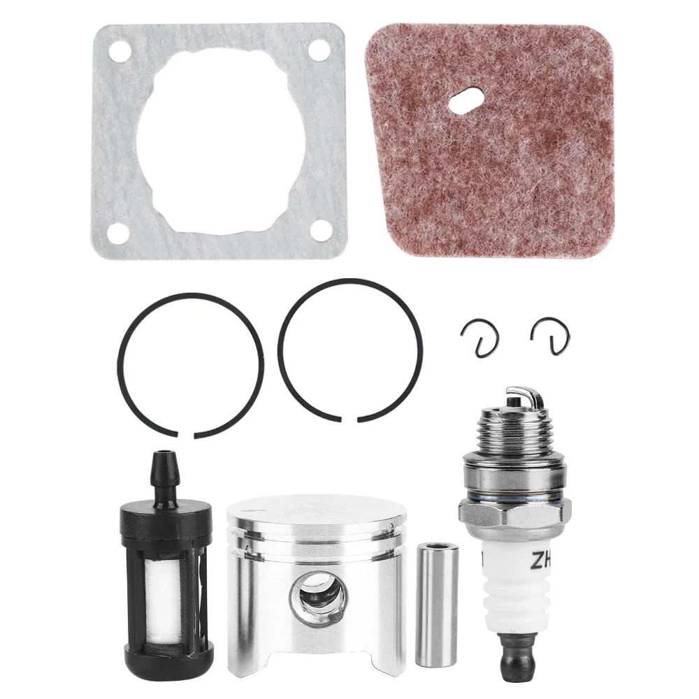 Grey Cylinder Piston Kit Compact Easy to Install Big Bore Cylinder Kit Metal for STIHL FS75 FS80 FS85 HS75