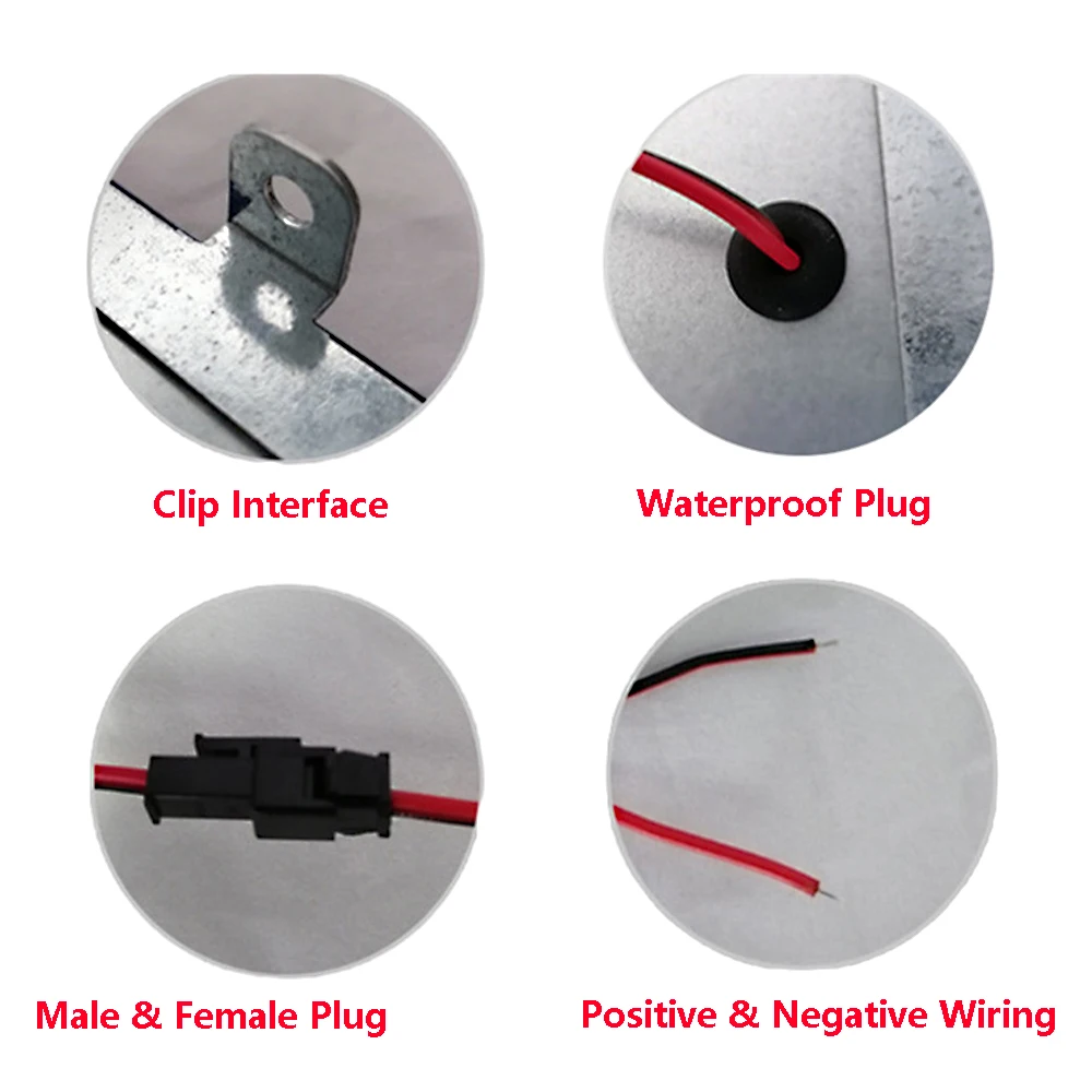 LED Strobe Warning Light Suitable For various 12V-24V vehicles, can be used for cars turcks RV trailer ATV SUV bus