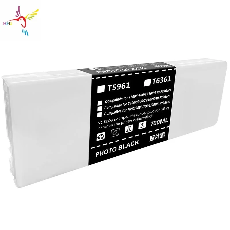 High quality T5961 -T5969 Ink Cartridge With Pigment Ink for EPSON Stylus Pro 7908 9908 7890 9890 Printer