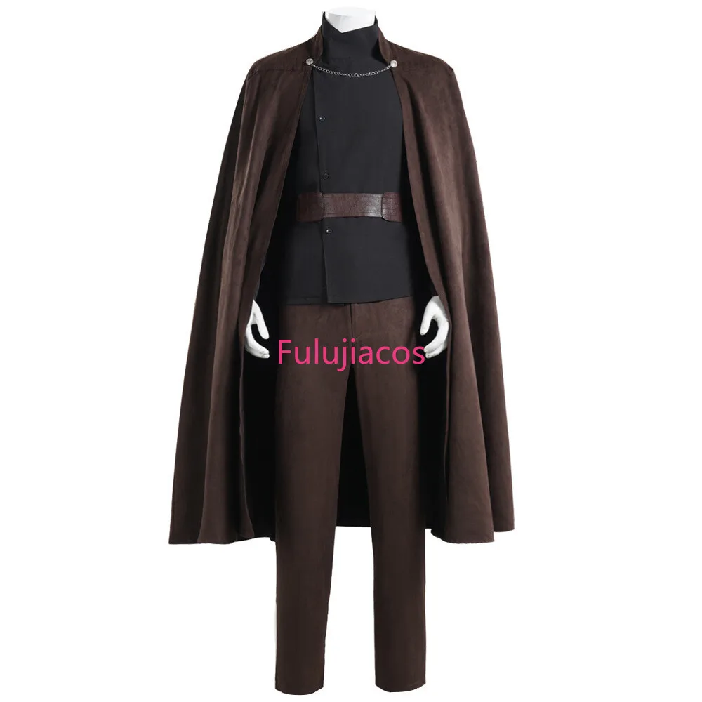 Fulujiacos Conde Dooku Cosplay Jedi Cosplay Robe Manto