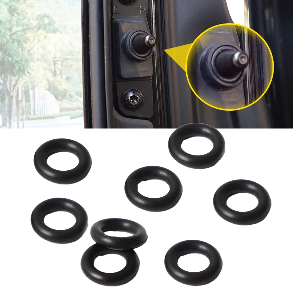 8PCS ABS Middle Door Noise Elimination Rubber For Mercedes For VITO W447 W448 Noise Elimination Rubber Ring Car Accessories