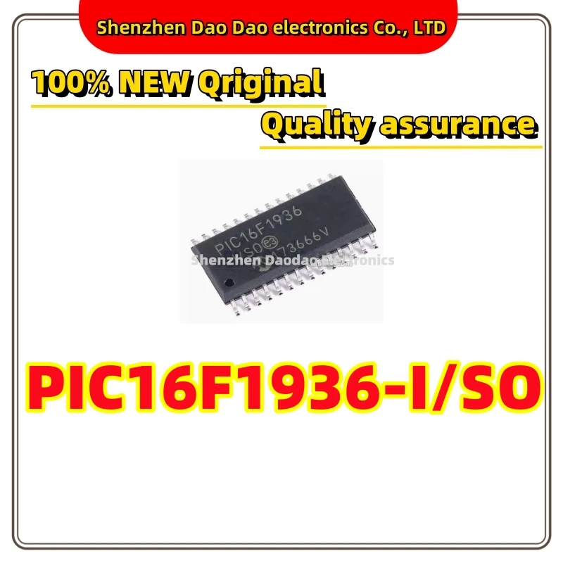 

5Pcs PIC16F1936-I/SO PIC16F1936 I SO SOP-28 MCU Microcontroller chip IC new original