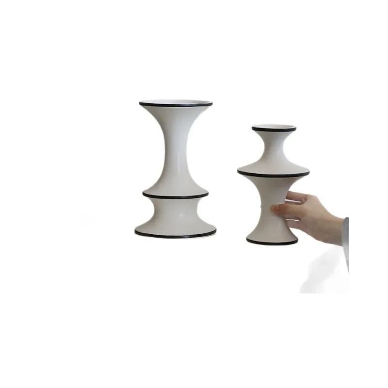 

Creative ceramic vase light luxury high-end desktop design niche ornament living room flower arrangement decoration