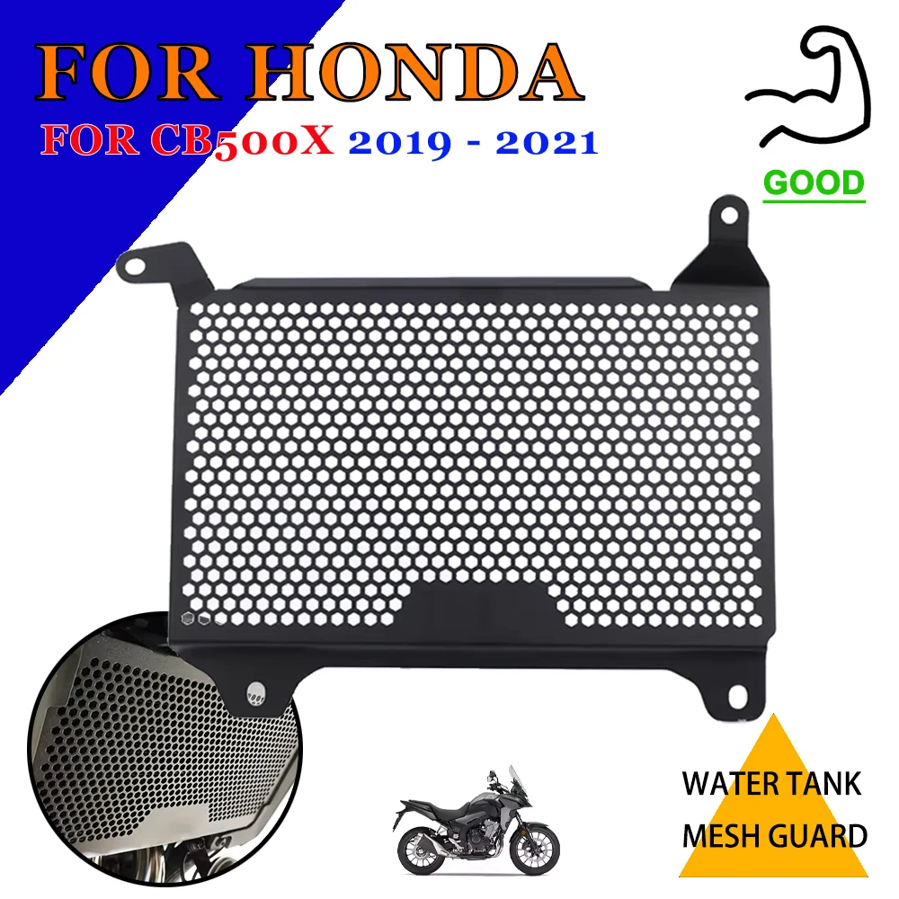 

Motorcycle Accessories Radiator Grille Guard Protector For HONDA CB500X CB500 CB 500 X CB 500X 2019 - 2021 Water Tank Mesh Guard
