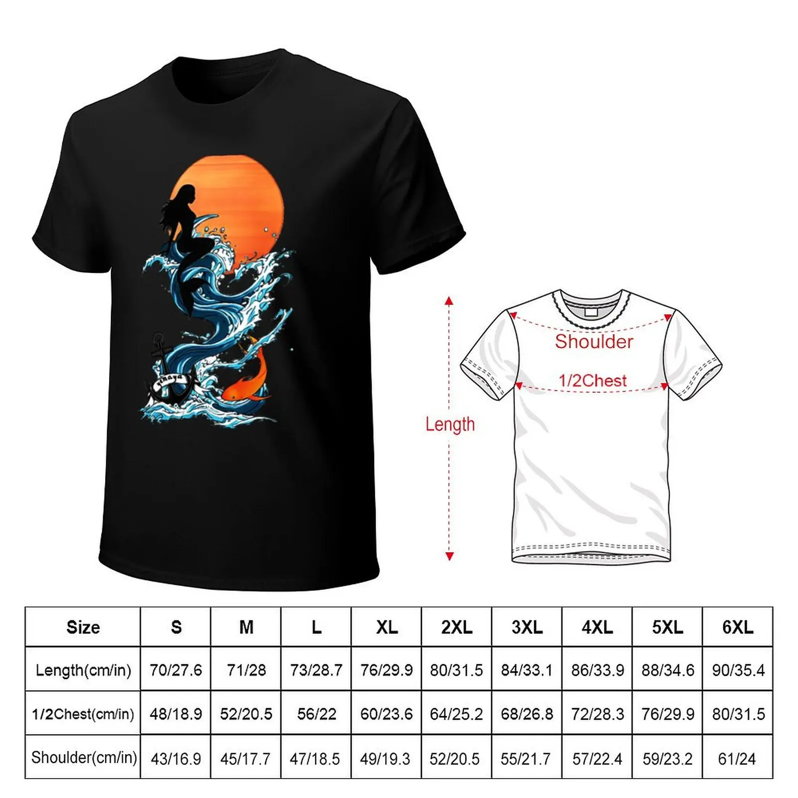 YEMAYA T-Shirt plain basketball graphic tees mens white t shirts