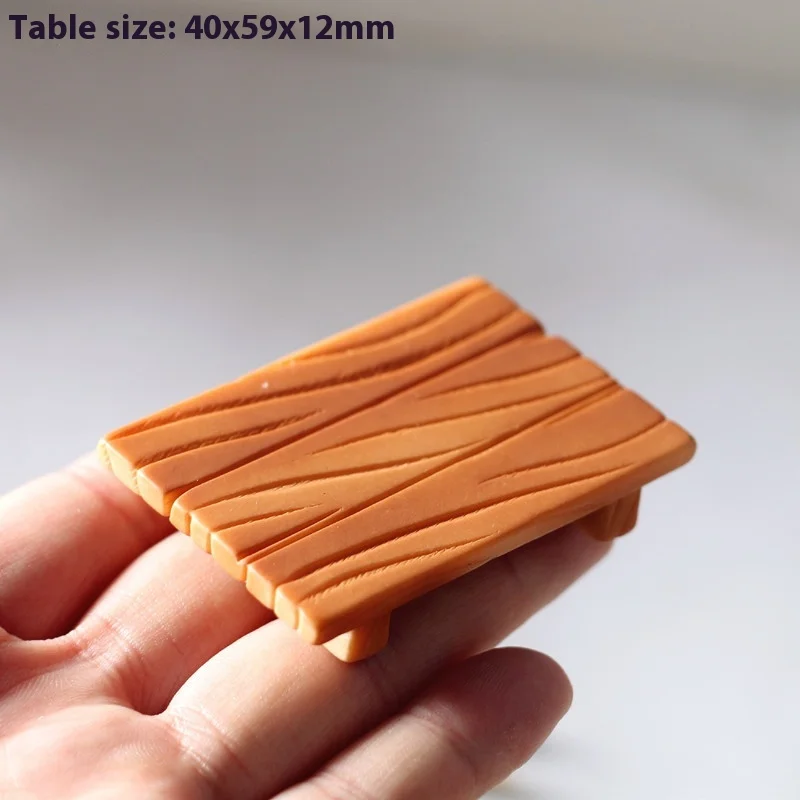 Miniatur-Sushi- und Tempura-Bento-Box im japanischen Stil, Puppenhaus-Zubehör, Spielzeug, Essen, Spielset, BJ-Puppenumgebung