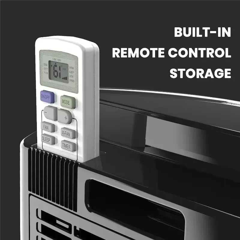 Портативный кондиционер, тихий звук, встроенный осушитель, вентилятор, комплект для легкого монтажа на окно, Aire Acondicionado Portatil