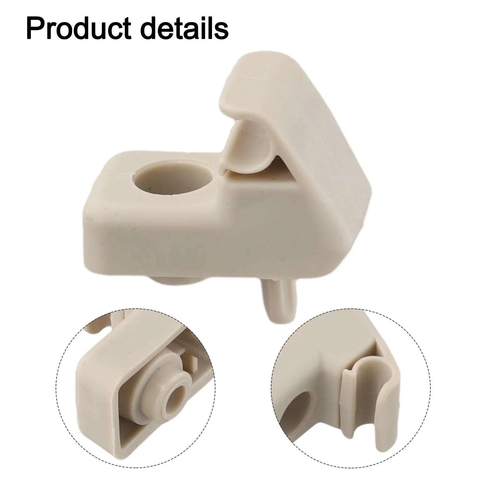 For Fiat Grande Punto Sun Visor Bracket 735411088 ABS Material Holder for Car Sun Visor Easy Direct Fit Installation