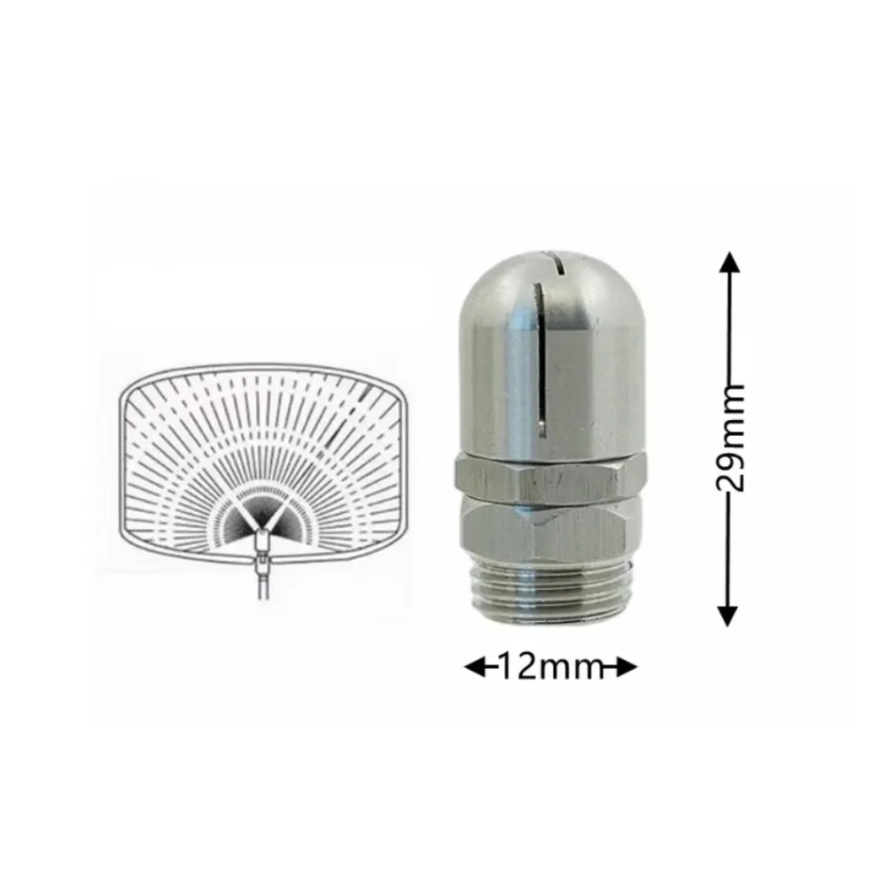 1/4 Customized tank Cleaning Nozzle Stainless Steel Bottle Wash Clean 360 Degree Self Rotating tank Nozzle