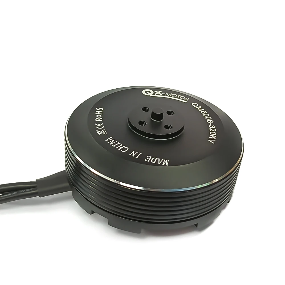 QX-MOTOR QM6008 5208 320/370KV Brushless Motor select and use 1552 1760 Carbon fiber propeller For RC Multicopter Drone Toy Part