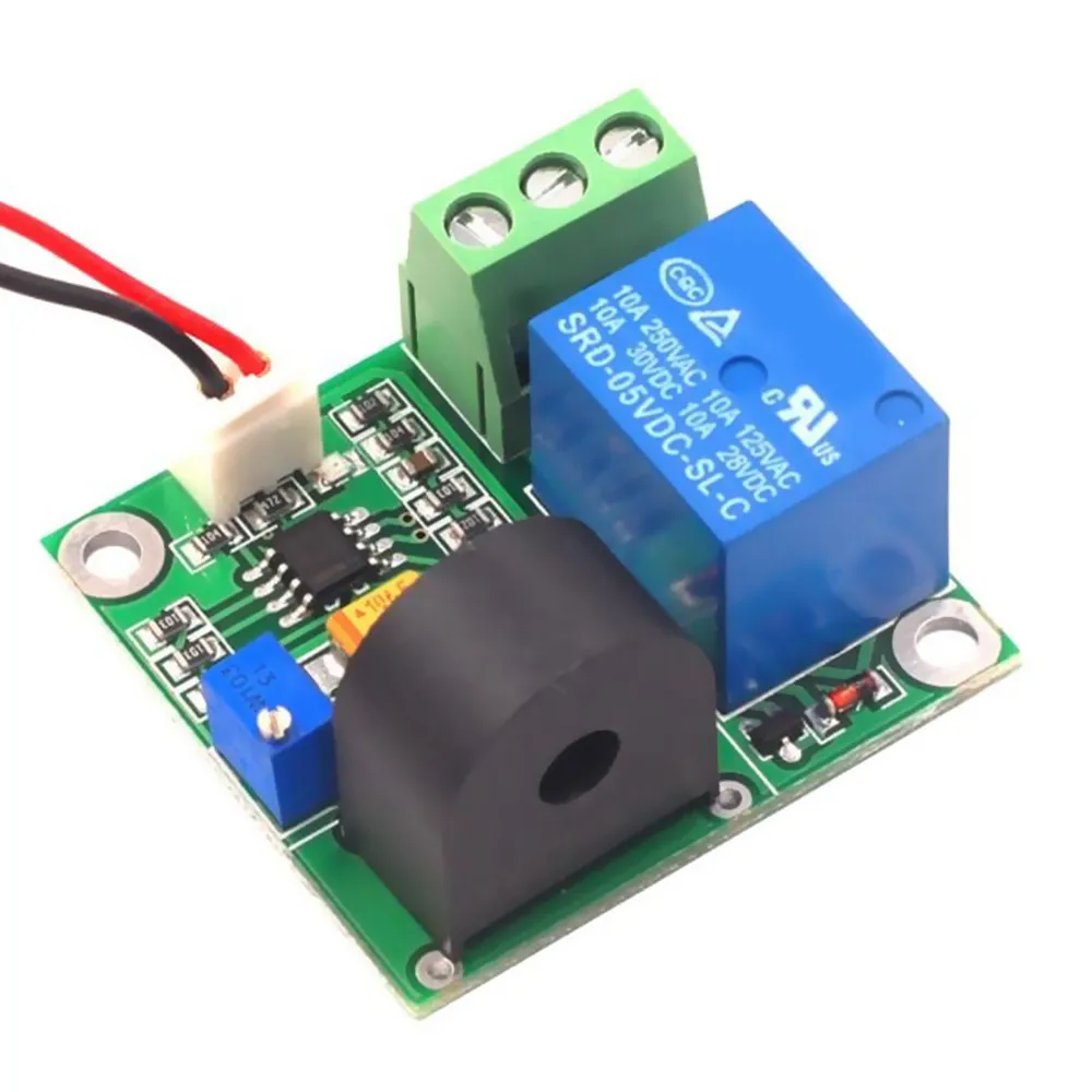 

Relay Shield Current Detection Sensor Module DC 5V/12V/24V 5A Over-Current Protection Relay Protecting Detection Sensor Module