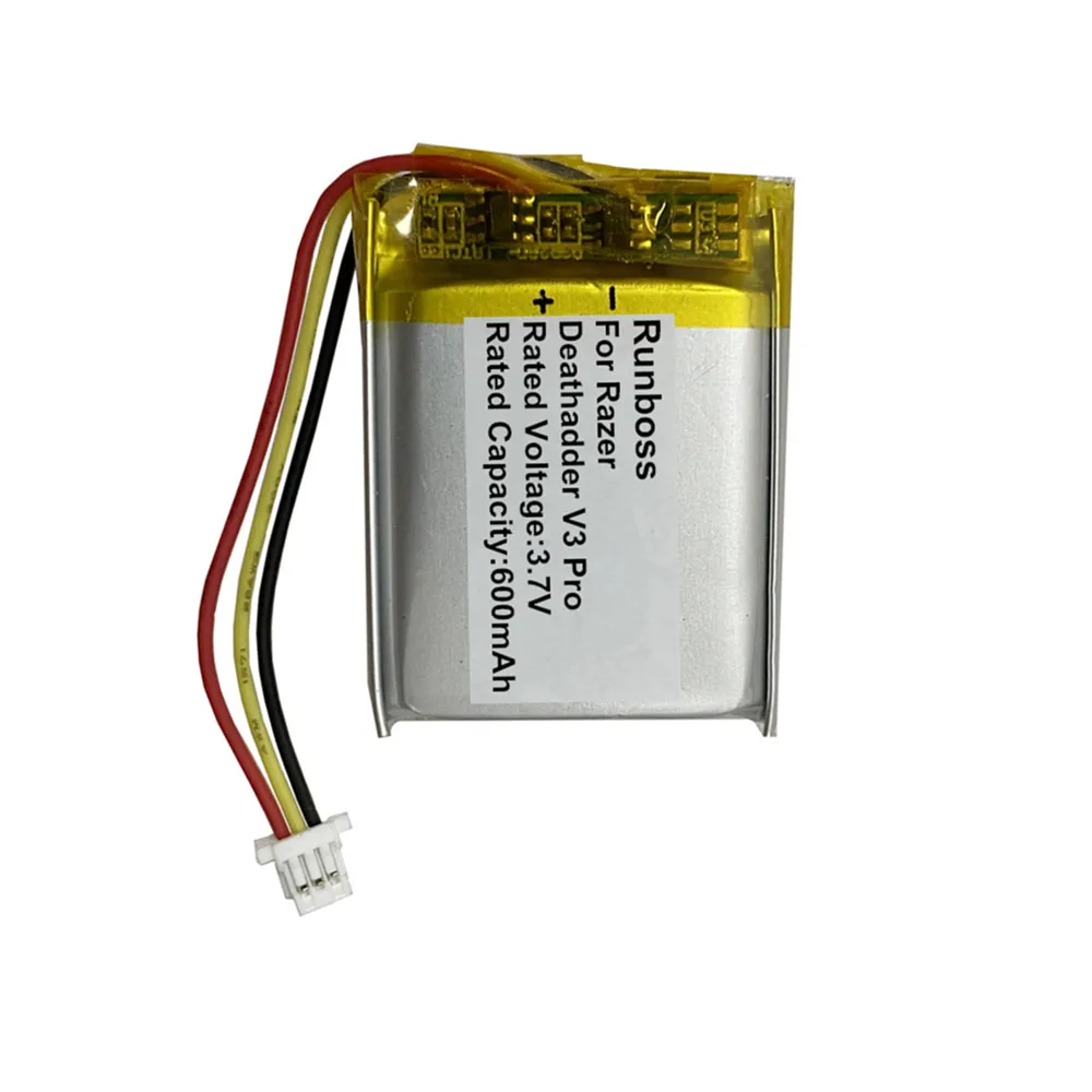 New Replacement 600mAh Mouse Battery For Razer Deathadder V3 Pro RZ01-0463