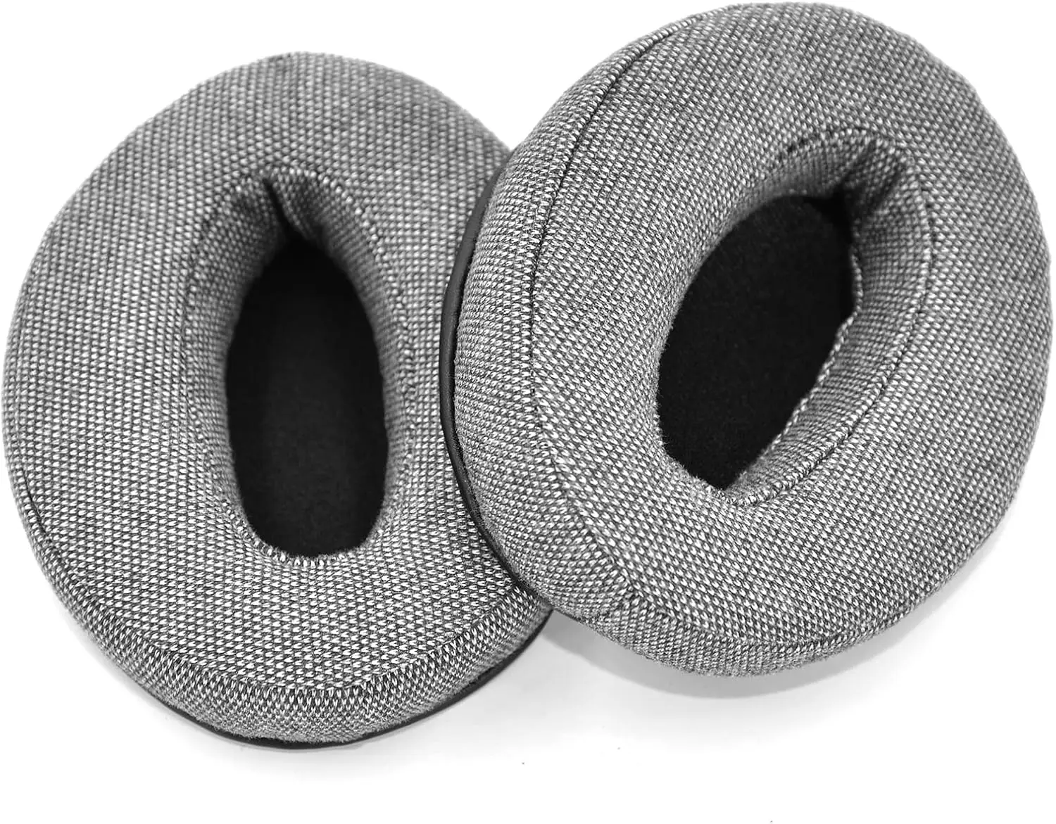 Replacement Gray Fabric HD4.50BT, HD4.50BTNC, HD4.40BT Memory Ear Pads Cushion Compatible with Sennheiser HD 4.50BT, HD 4.50BTNC