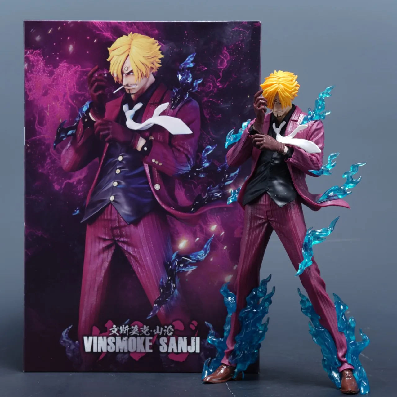 Une pièce série nouveau Style Tenryu Sanji roi couleur debout Pose dominateur Table décoration Figurine en boîte modèle de Figurine d'action